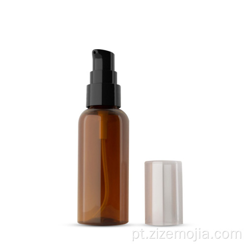 50ml Pulverizador da bomba Cosmética Skincare Loção Round Garrafa